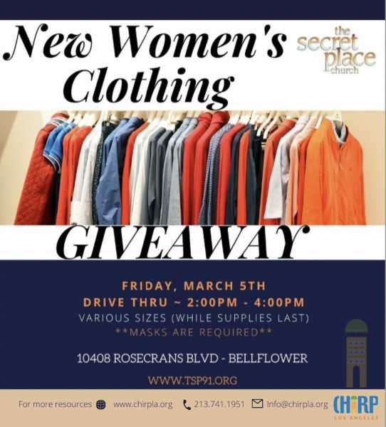 New Women's Clothing Giveaway | Chirp LA